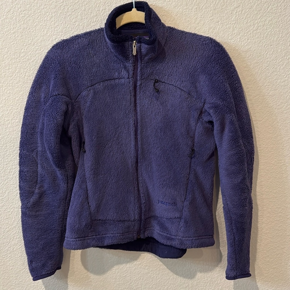Purple Patagonia Fleece Zip Up Women’s s